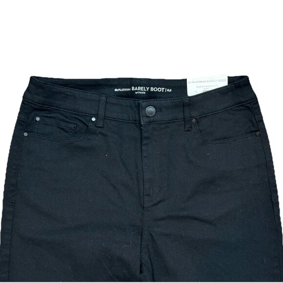 NWT Chicos The Platinum Barely Boots 0.5 Regular Black - Size 6 / Small - Picture 3 of 14